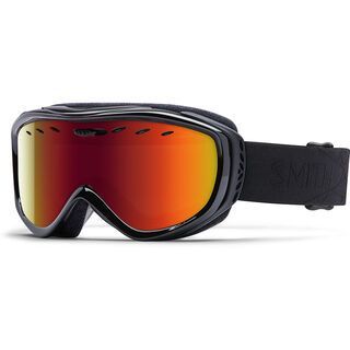 Smith Cadence + Spare Lens, black lux/red sol-x mirror - Skibrille