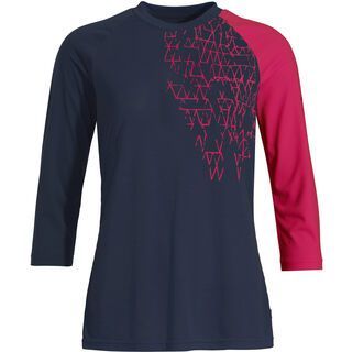 Vaude Women's Moab LS Shirt III, eclipse - Radtrikot