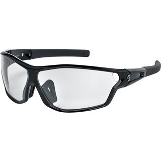 Scott Leap Full Frame, black glossy/clear - Sportbrille