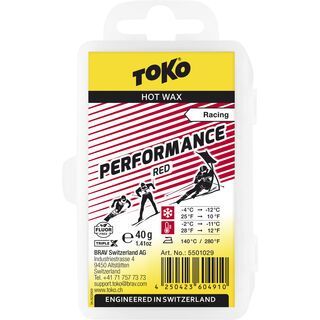 Toko Performance Hot Wax - 40 g red