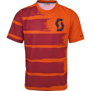 Scott Path 50 s/sl Shirt, tibetan red/orange - Radtrikot