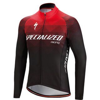 Specialized Therminal SL Team Expert Long Sleeve Jersey, black/red - Radtrikot