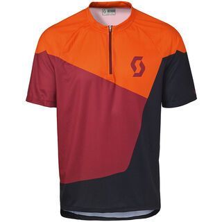 Scott Mind 20 s/sl Shirt, orange/tibetan red - Radtrikot