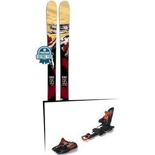 Set: Icelantic Nomad 95 2018 + Marker Kingpin 10 black/copper