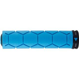 Fabric Silicon Lock On Grip, blue - Griffe
