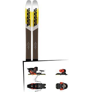 Set: K2 SKI Marksman 2018 + Salomon Warden MNC 13 white/black/orange