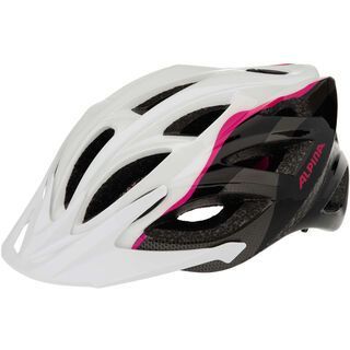 Alpina Skid 2.0, white-pink-black - Fahrradhelm