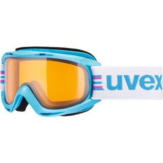 uvex Slider, cyan/Lens: lasergold lite - Skibrille