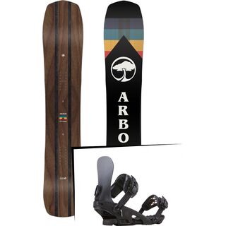 Set: Arbor A-Frame 2019 + Ride Fame black