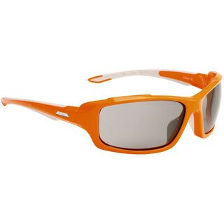Alpina Callum VL, orange-white/Varioflex black - Sportbrille