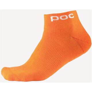 POC Short Bike Sock, Orange - Radsocken