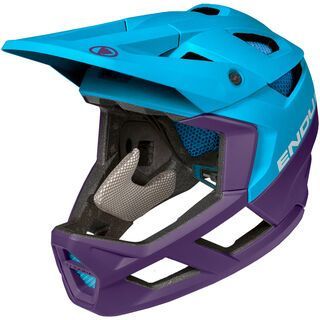 Endura MT500 Full Face Helmet electric blue