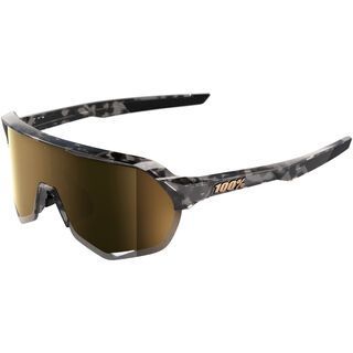 100% S2 Soft Gold Mirror / gloss black havana