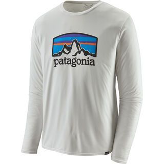 Patagonia Men's Long-Sleeved Capilene Cool Daily Graphic Shirt, white - Funktionsshirt