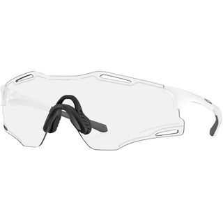Oakley Cybr Zero Cyber Collection Clear To Black Iridium Photochromic / matte white