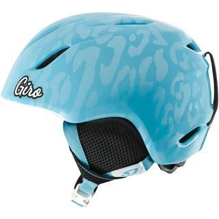 Giro Launch Combo Pack, milky blue leopard - Skihelm
