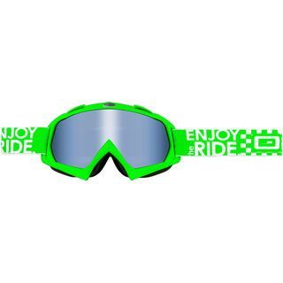 ONeal B-Flex Launch, green/lens: clear - MX Brille