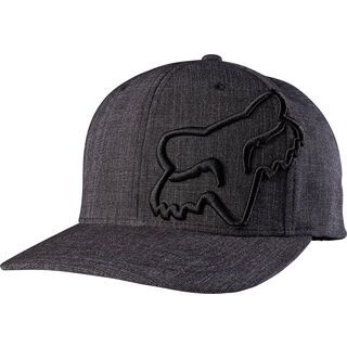Fox Never Decline Flexfit Hat, heather black - Cap