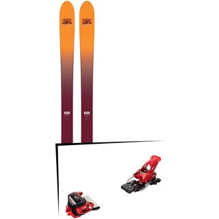 Set: DPS Skis Wailer F99 Foundation 2018 + Tyrolia Attack² 13 GW red