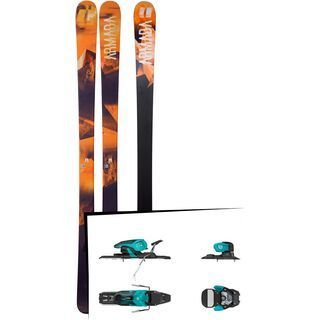 Set: Armada Invictus 85 2018 + Salomon Warden 11 turquoise/black