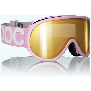 POC Retina WO, Pink/Clear/Gold mirror - Skibrille