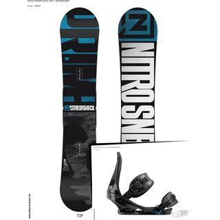 Set: Nitro Prime Edge  + Burton Freestyle (493912S)