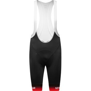 Gore Wear C5 Fade Bib Shorts+ black/fireball