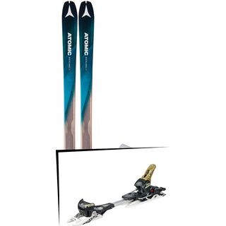 Set: Atomic Backland 85 + Skin 2018 + Fritschi Diamir Freeride Pro schwarz/oliv