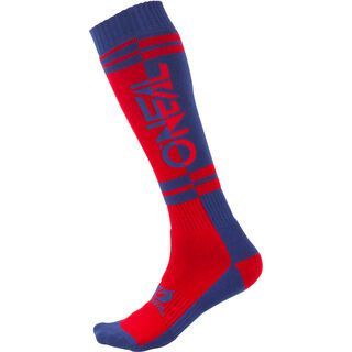 ONeal Pro MX Socks Twoface, blue/red - Radsocken