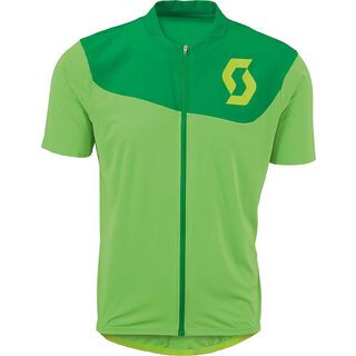 Scott AMT B s/sl Shirt, green/lime green - Radtrikot