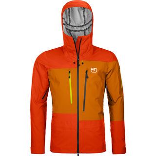 Ortovox 3L Deep Shell Jacket M hot orange