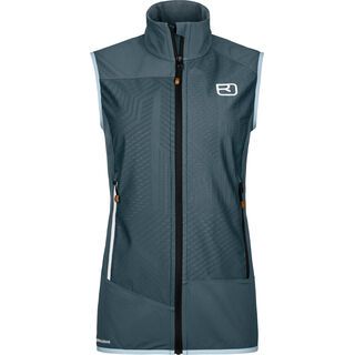 Ortovox Merino Naturtec Light Col Becchei Vest W dark arctic grey