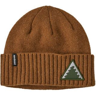 Patagonia Brodeo Beanie dawn tracks patch: shelter brown