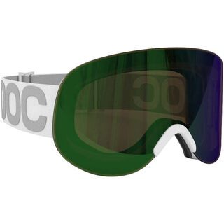 POC Lid, Hydrogen White/Bronze/Green mirror - Skibrille