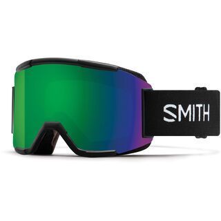 Smith Squad XL inkl. WS, black/Lens: cp sun green mirror - Skibrille