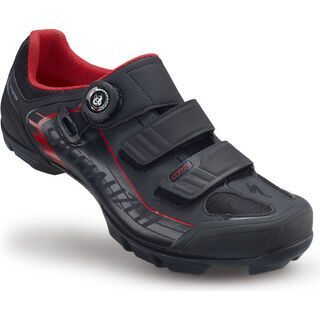 Specialized Comp MTB, Black/Red - Radschuhe
