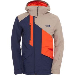 The North Face Mens Dubs Insulated Jacket, cosmic blue/brown/orange - Skijacke