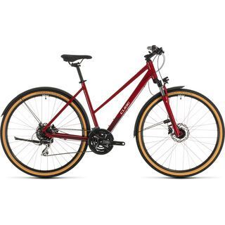 Cube Nature Allroad Trapeze 2020, red´n´grey - Fitnessbike