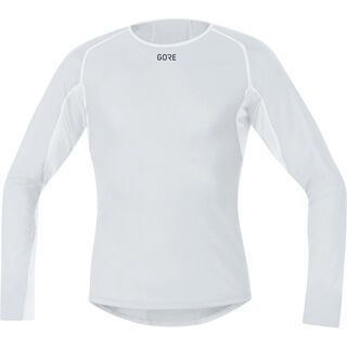 Gore Wear M Gore Windstopper Base Layer Thermo Shirt Langarm light grey/white