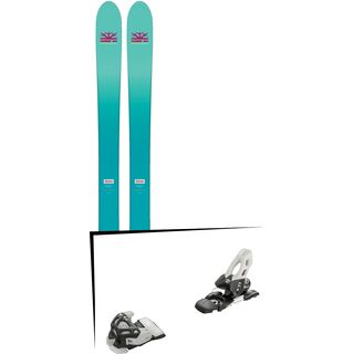 Set: DPS Skis Nina F99 Foundation 2018 + Tyrolia Attack 11 solid black white