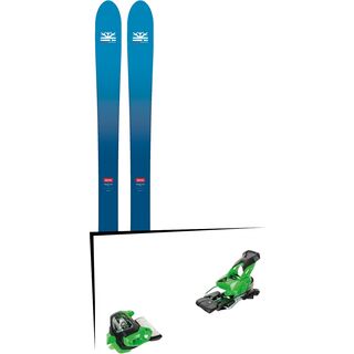 Set: DPS Skis Wailer F106 Foundation 2018 + Tyrolia Attack² 16 GW green