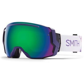 Smith I/O 7 + Spare Lens, ultraviolett obscura/green sol-x mirror - Skibrille