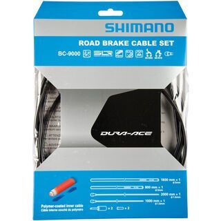 Shimano Bremszug-Set Dura-Ace Polymer beschichtet schwarz