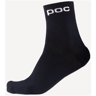 POC Long Bike Sock, Black - Radsocken