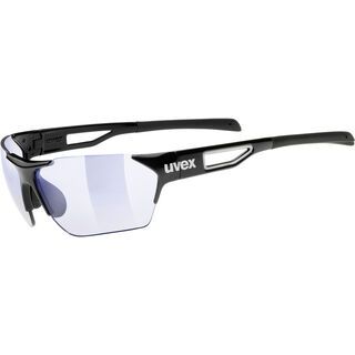 uvex Sportstyle 202, black/Lens: variomatic litemirror blue - Sportbrille
