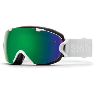Smith I/OS inkl. WS, white vapor/Lens: cp sun green mir - Skibrille