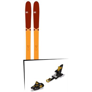DPS Skis Set: Cassiar 95 Pure3 Special Edition 2016 + Marker Kingpin 13