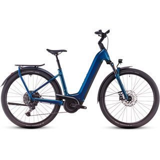 Cube Kathmandu Hybrid EX ABS 800 Easy Entry electricblue´n´chrome