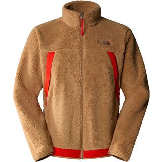 The North Face Men’s Campshire Fleece Jacket almond butter/fiery red