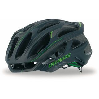Specialized S-Works Prevail, Black/Green - Fahrradhelm